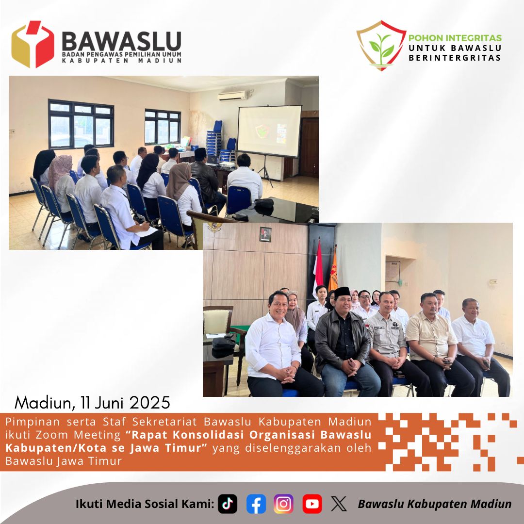 Humas Bawaslu Kabupaten Madiun
