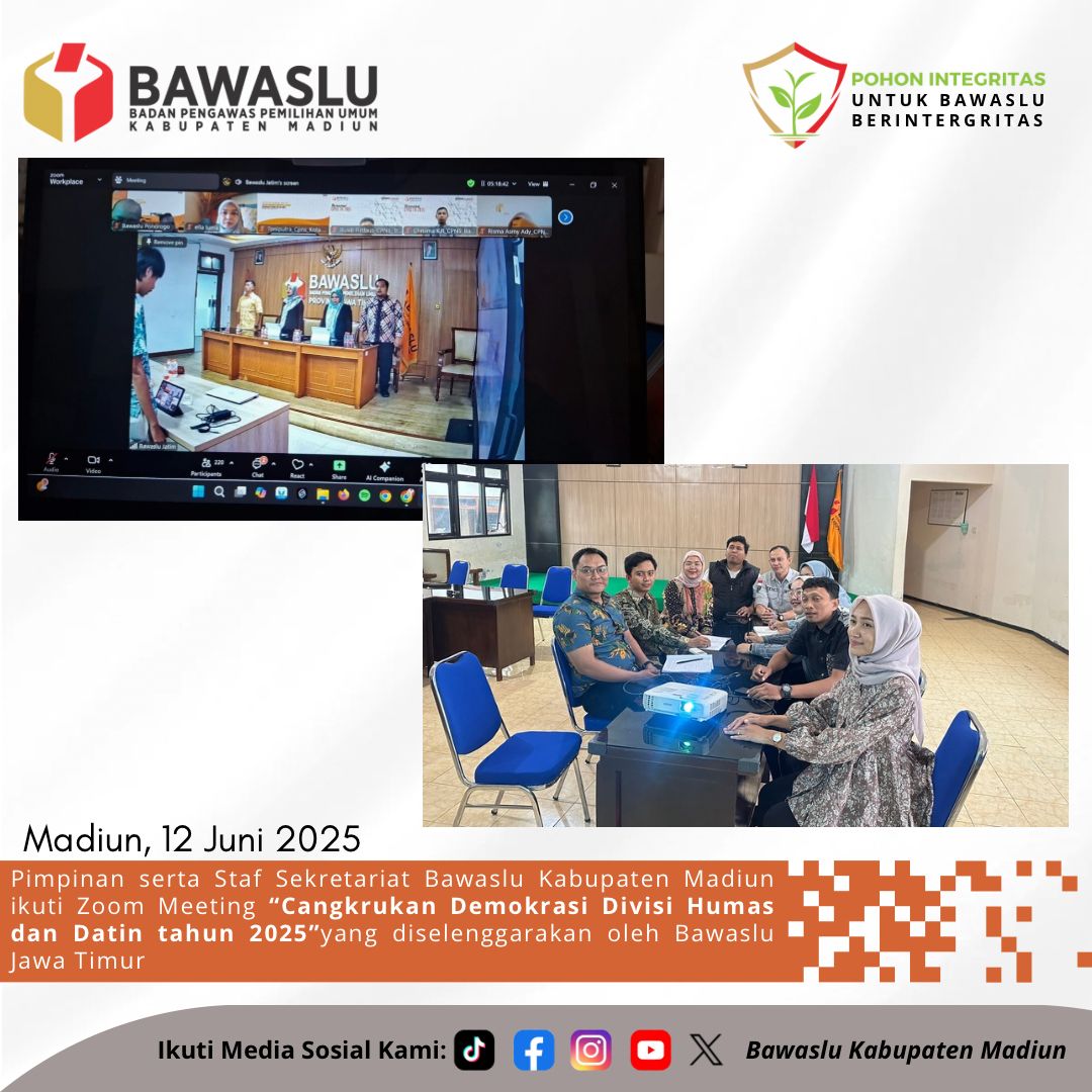Humas Bawaslu Kabupaten Madiun