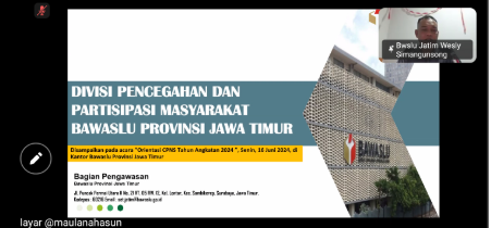 Humas Bawaslu Kabupaten Madiun