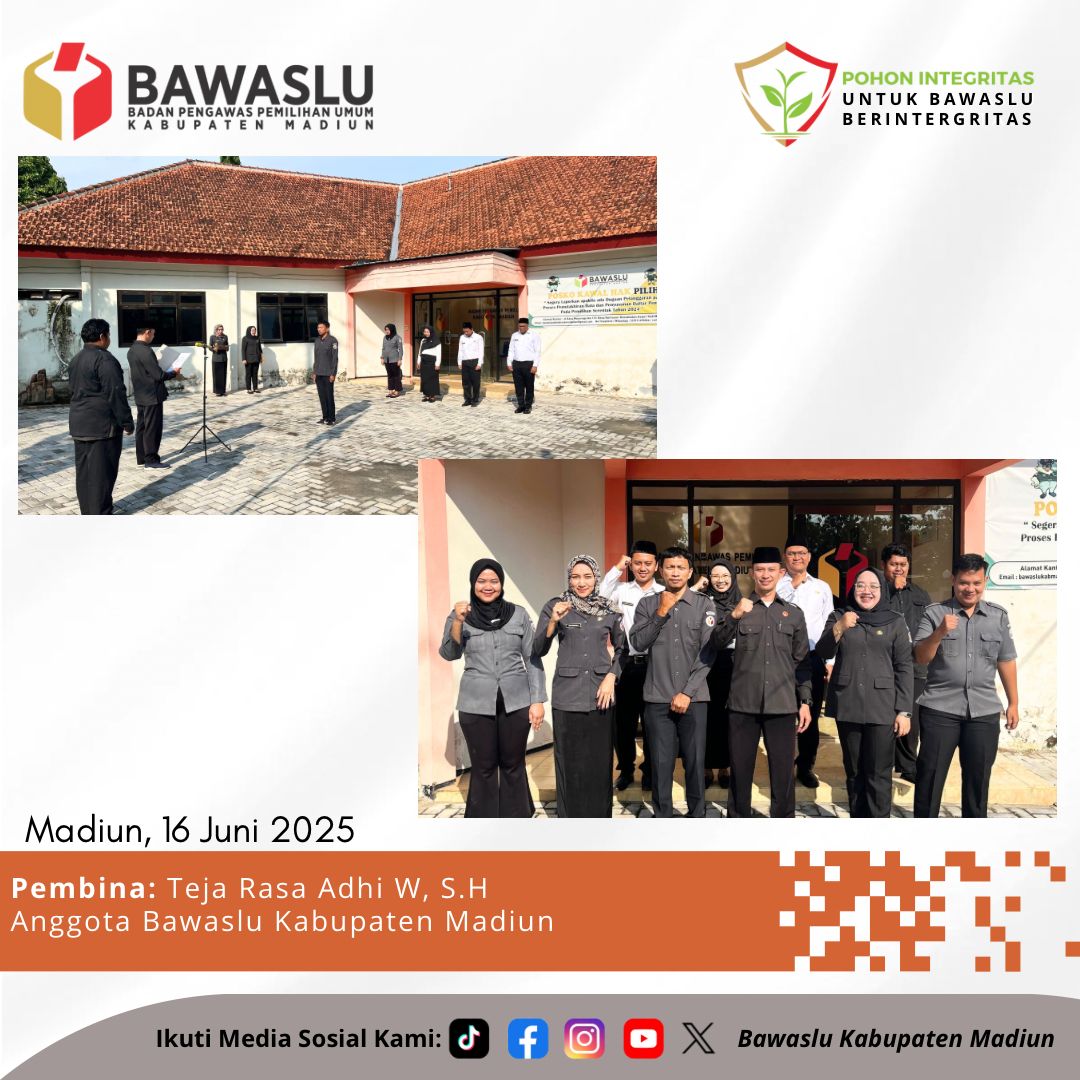 Humas Bawaslu Kabupaten Madiun
