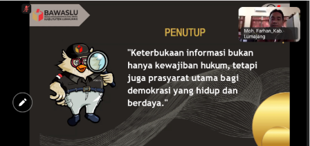 Humas Bawaslu Kabupaten Madiun