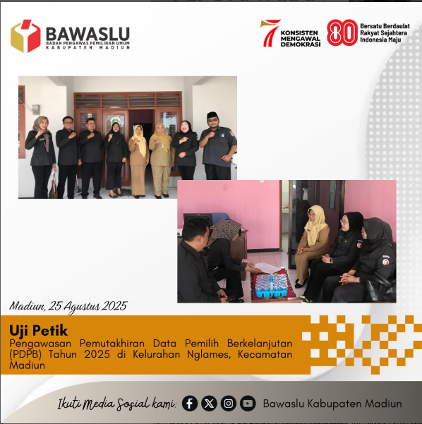 Humas Bawaslu Kabupaten Madiun