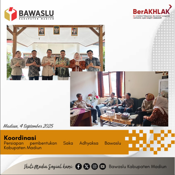 Humas Bawaslu Kabupaten Madiun
