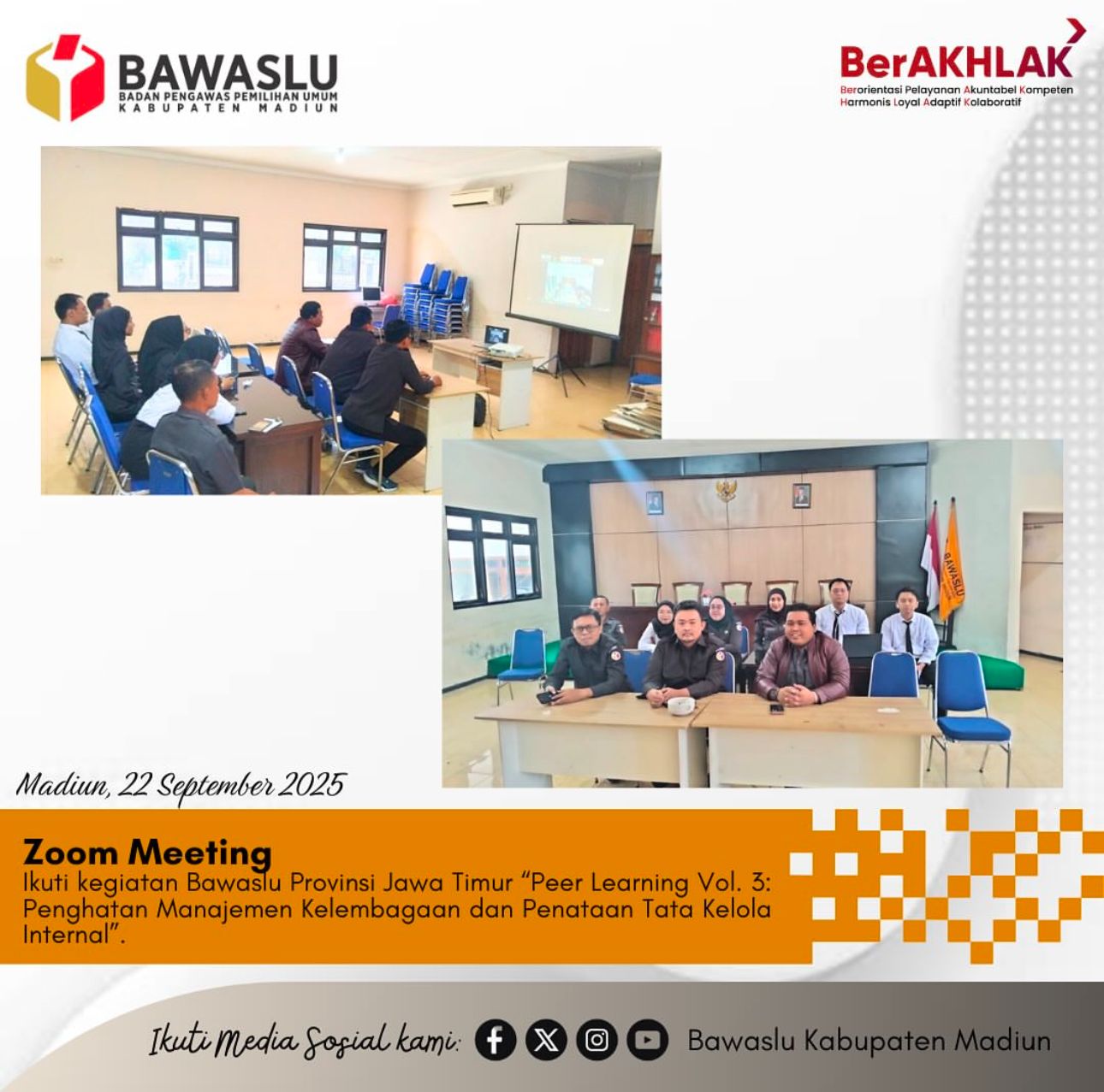 Humas Bawaslu Kabupaten Madiun