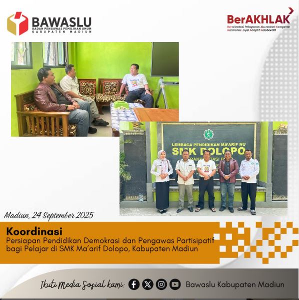 Humas Bawaslu Kabupaten Madiun
