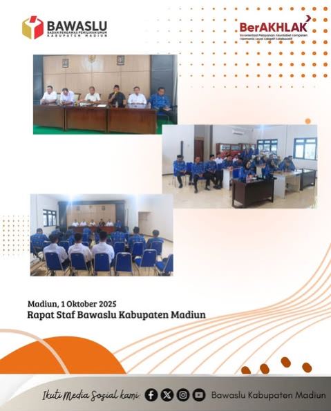 Humas Bawaslu Kabupaten Madiun