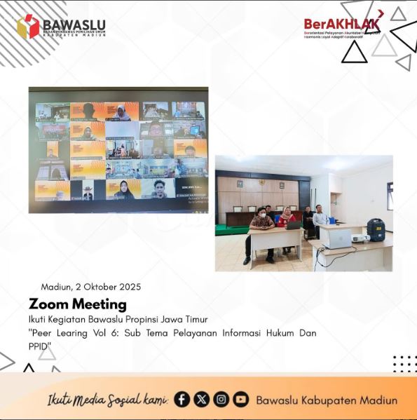 Humas Bawaslu Kabupaten Madiun