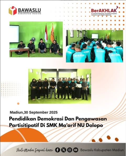 Humas Bawaslu Kabupaten Madiun