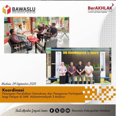 Humas Bawaslu Kab Madiun