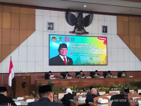 08142026 - Rapat Paripurna DPRD Kabupaten Madiun