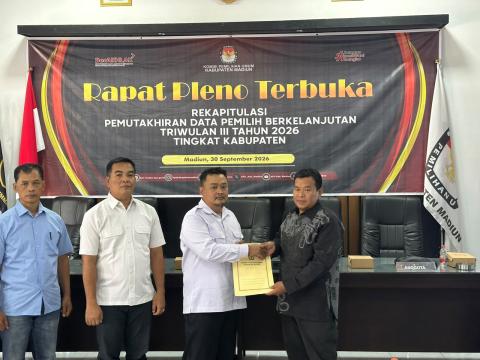 09302026 - Rapat Pleno Terbuka Penetapan Daftar Pemilih Berkelanjutan (DPB)